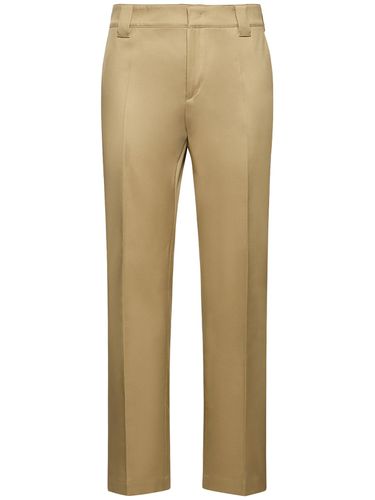 Straight Cotton Pants - VALENTINO - Modalova