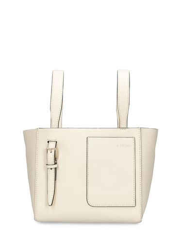 Mini Bucket Leather Top Handle Bag - VALEXTRA - Modalova