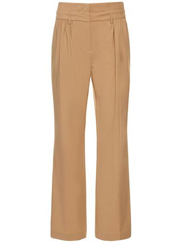 Pisa Wool Blend Straight Pants - THE GARMENT - Modalova