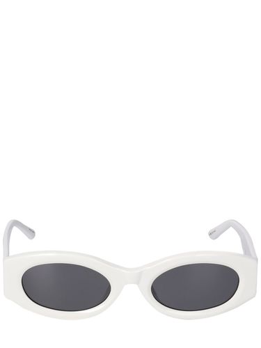 Berta Oval Acetate Sunglasses - THE ATTICO - Modalova