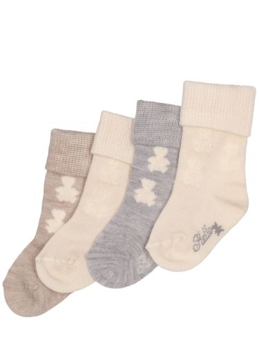 Set De 4 Pares De Calcetines De Cashmere - BRUNELLO CUCINELLI - Modalova