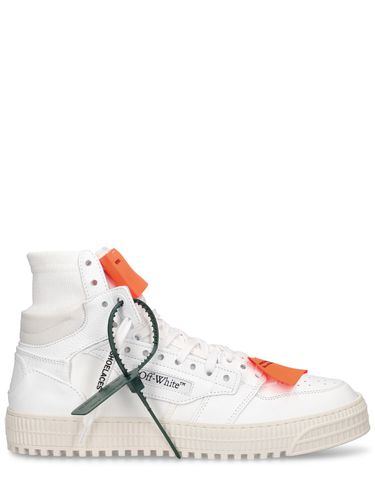 Off Court Leather Sneakers - OFF-WHITE - Modalova