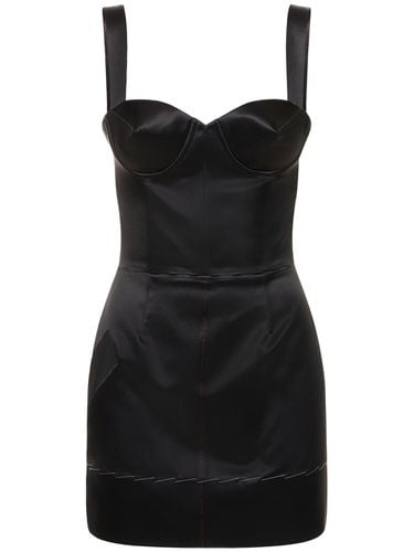 Duchesse Satin Mini Corset Dress - MAISON MARGIELA - Modalova