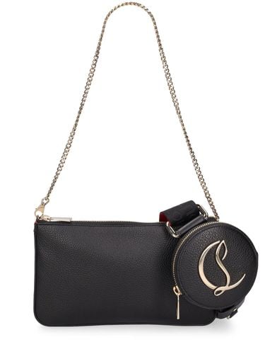 Loubila Hybrid Leather Shoulder Bag - CHRISTIAN LOUBOUTIN - Modalova