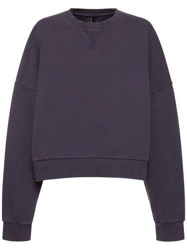 Box Crew Washed Cotton Sweatshirt - ENTIRE STUDIOS - Modalova