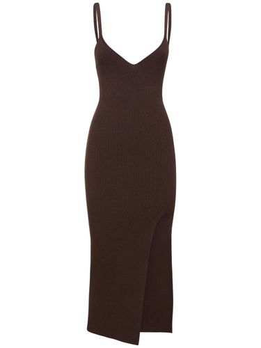 Viscos Crepe Midi Dress - MICHAEL KORS COLLECTION - Modalova