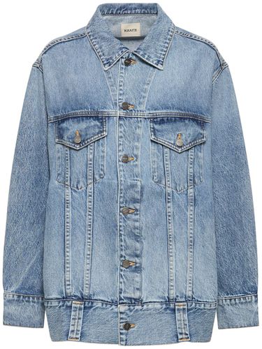 Grizzo Cotton Denim Jacket - KHAITE - Modalova