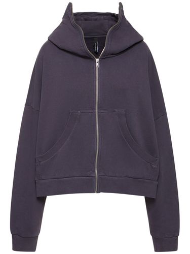 Washed Cotton Full-zip Hoodie - ENTIRE STUDIOS - Modalova