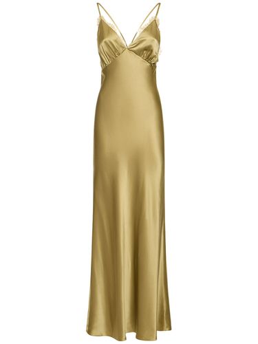 Maysen Silk Long Dress - REFORMATION - Modalova