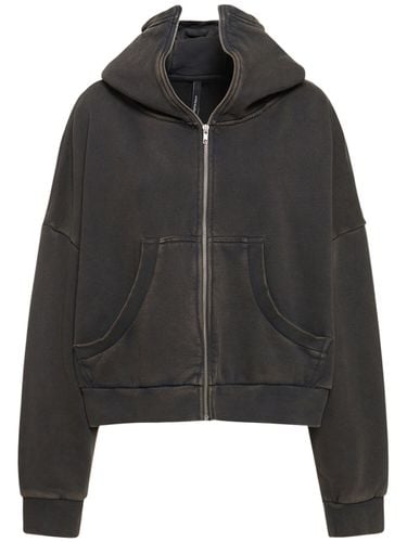 Washed Cotton Full-zip Hoodie - ENTIRE STUDIOS - Modalova