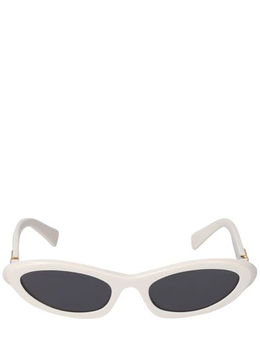 Cat-eye Acetate Sunglasses - MIU MIU - Modalova