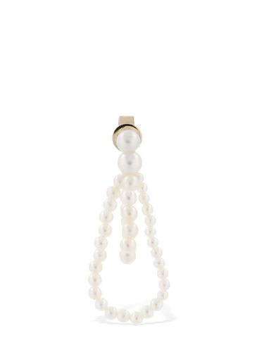 Petite Wrapped 14kt & Mono Earring - SOPHIE BILLE BRAHE - Modalova