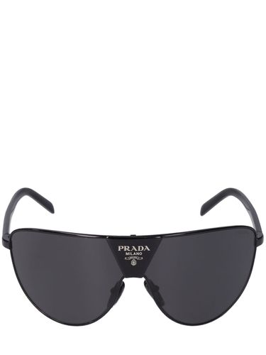 Catwalk Pilot Metal Sunglasses - PRADA - Modalova