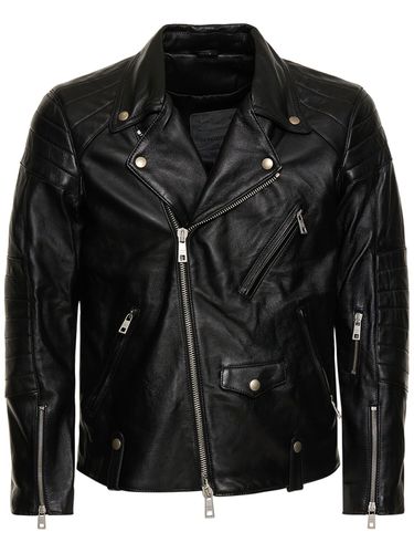 Bikerjacke Aus Leder - GIORGIO BRATO - Modalova