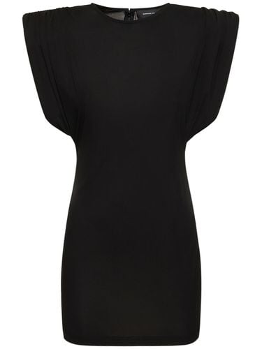 Sheath Viscose Mini Dress - WARDROBE.NYC - Modalova