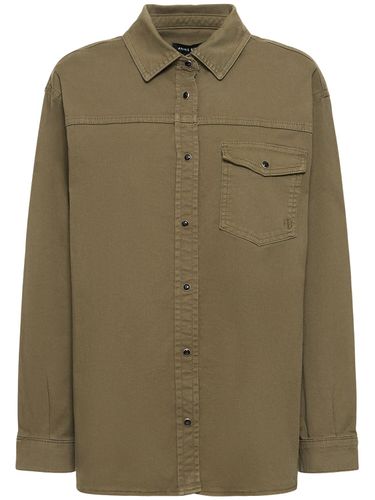 Sloan Stretch Cotton Shirt - ANINE BING - Modalova