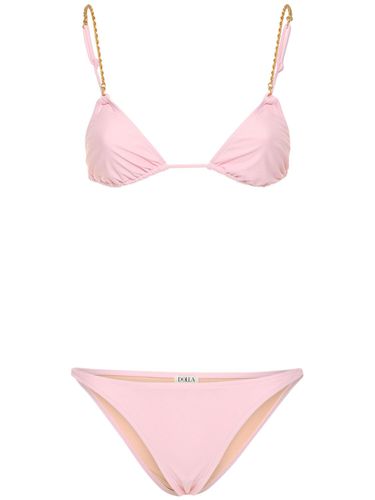 Dolores Triangle Bikini Set W/chain - DOLLA PARIS - Modalova