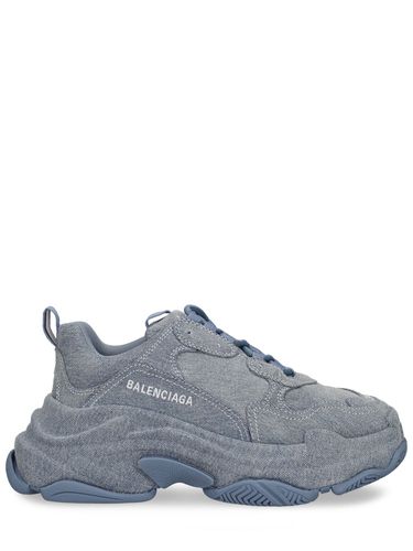 Sneakers Triple S Denim 60mm - BALENCIAGA - Modalova