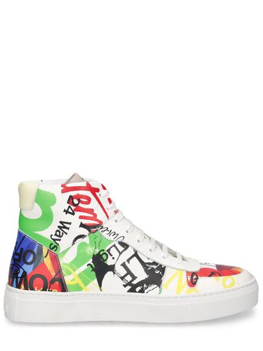 Mm Classic Leather High Top Sneakers - VIVIENNE WESTWOOD - Modalova