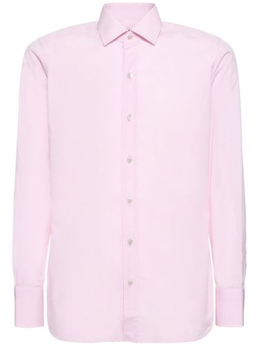 Poplin Slim Fit Shirt - TOM FORD - Modalova