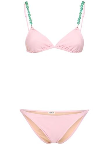 Dolores Bikini Set W/bead Straps - DOLLA PARIS - Modalova