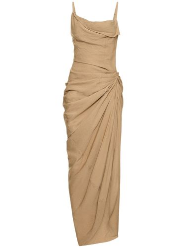 La Robe Saudade Crepe Long Dress - JACQUEMUS - Modalova