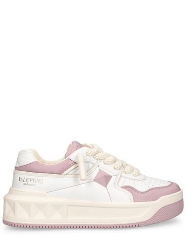 One Stud Xl Leather Sneakers - VALENTINO GARAVANI - Modalova