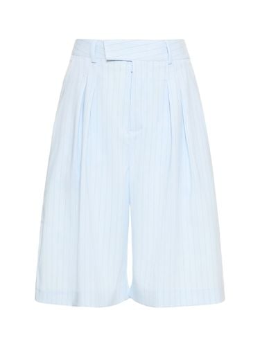 Vivian Pleated Fluid Bermuda Shorts - THE FRANKIE SHOP - Modalova