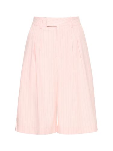 Vivian Pleated Fluid Bermuda Shorts - THE FRANKIE SHOP - Modalova