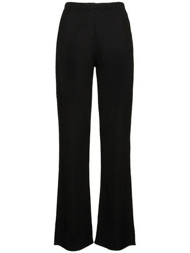 Billie Viscose Blend Straight Pants - ANINE BING - Modalova