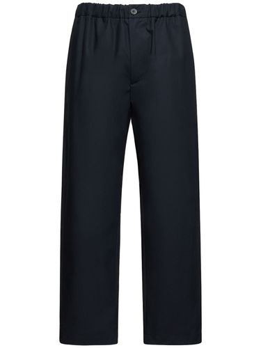 Water Repellent Relaxed Fit Cotton Pants - JIL SANDER - Modalova