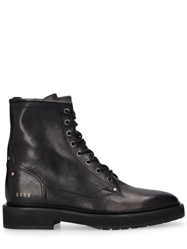 Mm Combat Leather Boots - GOLDEN GOOSE - Modalova