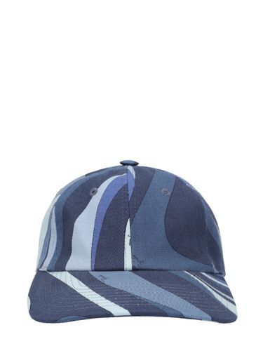 Cappello Baseball In Gabardina Di Cotone - PUCCI - Modalova