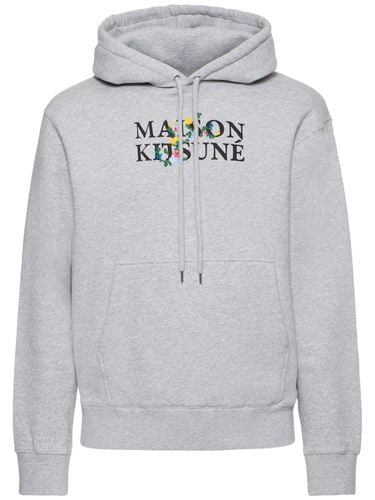 Felpa Maison Kitsuné Con Cappuccio - MAISON KITSUNÉ - Modalova