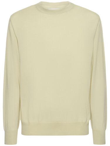 Superfine Wool Sweater - JIL SANDER - Modalova