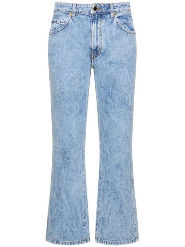 Vivian New Bootcut Flare Cotton Jeans - KHAITE - Modalova