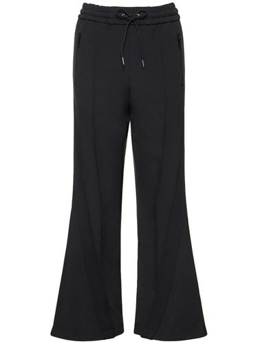 Tech Jersey Wide Jogger Pants - SACAI - Modalova