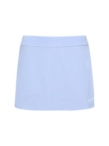 Serif Logo High Waist Court Skirt - SPORTY & RICH - Modalova