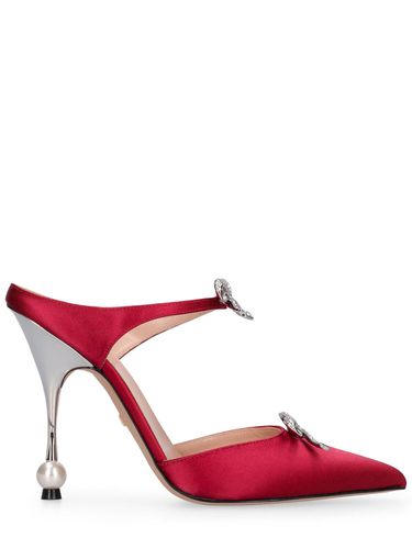 Mm Hohe Mules-pumps Aus Satin - GIAMBATTISTA VALLI - Modalova