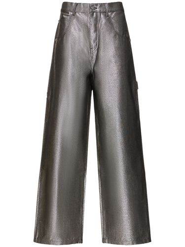 Reflective Oversize Jeans - MARC JACOBS - Modalova