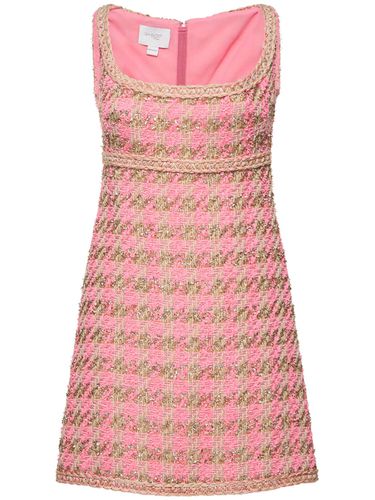 Lurex Tweed Mini Dress - GIAMBATTISTA VALLI - Modalova