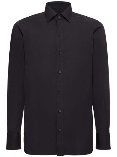 Poplin Slim Fit Shirt - TOM FORD - Modalova