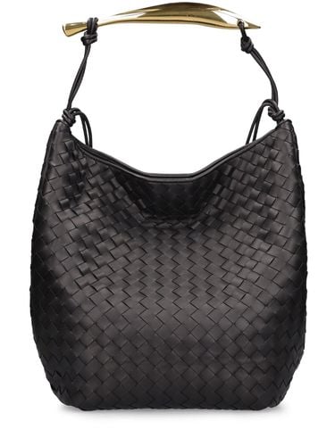 Sardine Hobo Leather Shoulder Bag - BOTTEGA VENETA - Modalova