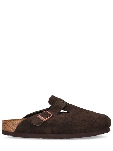 Boston Soft Suede Mules - BIRKENSTOCK - Modalova