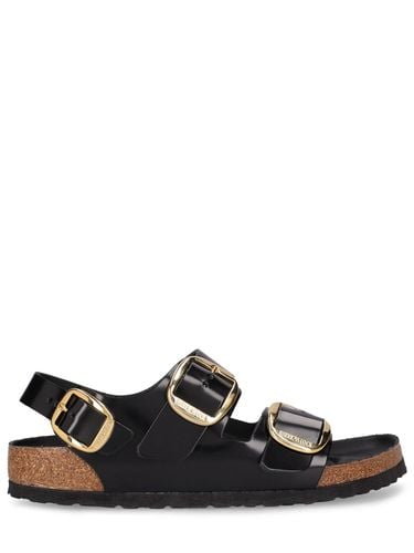 Milano Big Buckle Patent Leather Sandals - BIRKENSTOCK - Modalova