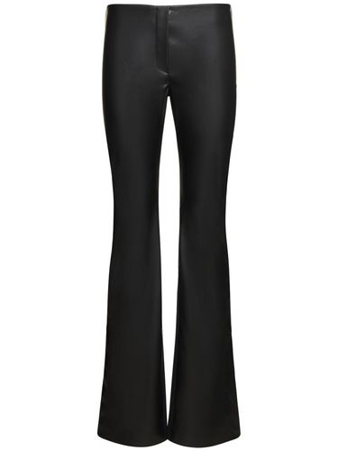 Paneled Flared Faux Leather Pants - COPERNI - Modalova