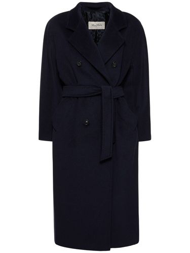 Madame Double Breast Wool Blend Coat - MAX MARA - Modalova