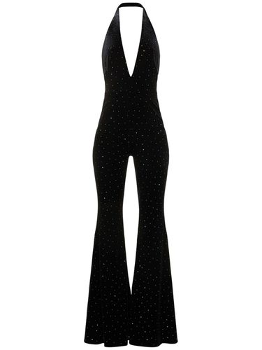 Glittered Velvet Jumpsuit - ALEXANDRE VAUTHIER - Modalova