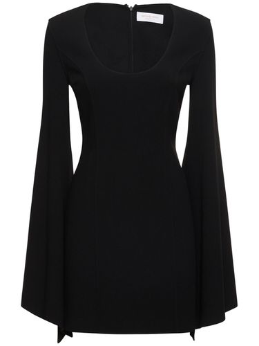 Wool Crepe Bell Sleeved Dress - MICHAEL KORS COLLECTION - Modalova