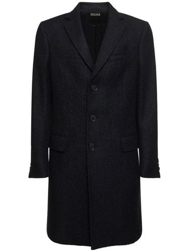 Wool Blend Coat - ZEGNA - Modalova